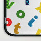 colourful alphabet Laptop Sleeve Gallery Image 3
