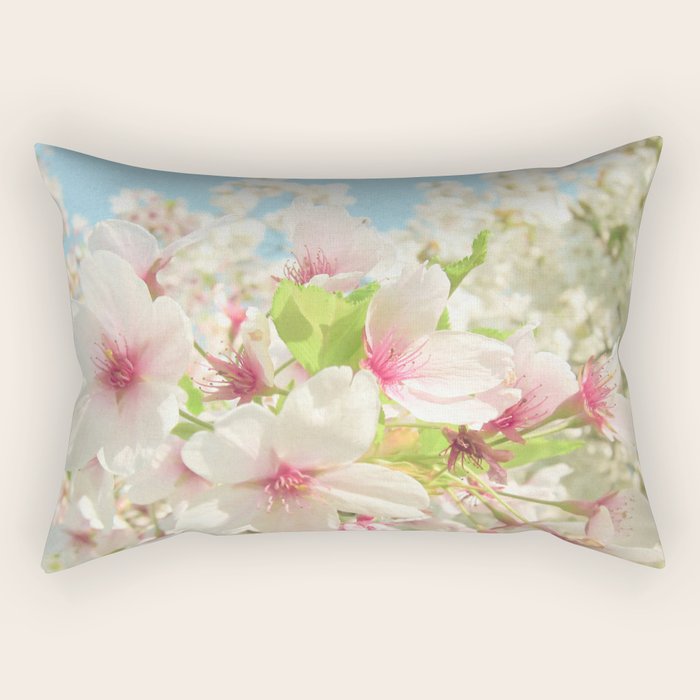 Spring Blossom Rectangular Pillow Gallery Image 2