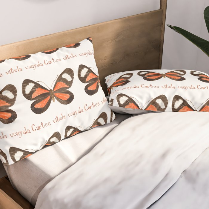 Butterfly - Cartea vitula ucayala Pillow Sham Gallery Image 2