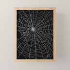 Spider Spider Web Mini Art Print Gallery Image 1
