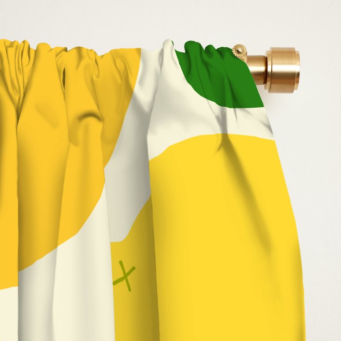 Lemon Window Curtain Gallery Image 2