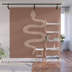 Minimal Snake - Neutral Rose Wall Mural Gallery Image 1