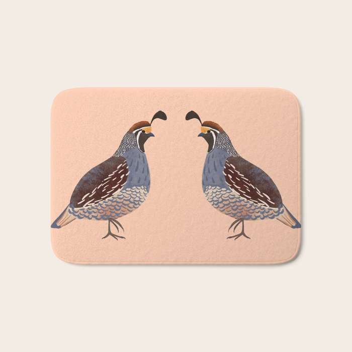 Quail Bath Mat Gallery Image 1