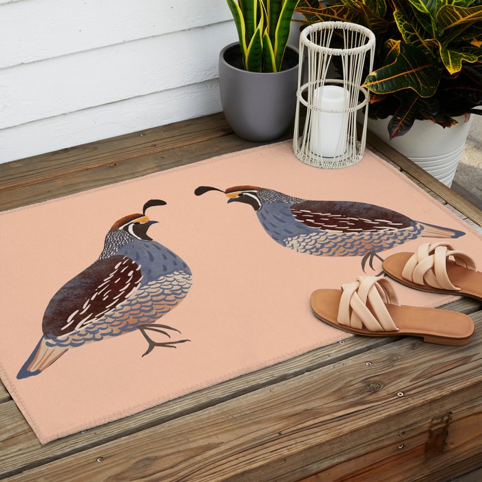 Quail Outdoor Rug Gallery Image 2