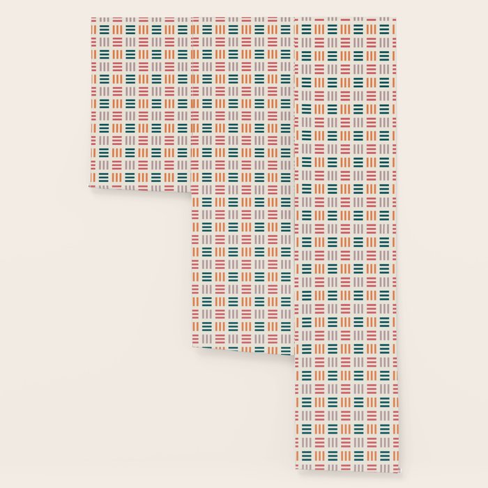 Modern Geometric Color Block Pattern Wallpaper Gallery Image 3