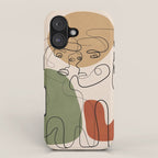 Abstract Faces 3  iPhone Case Gallery Image 1
