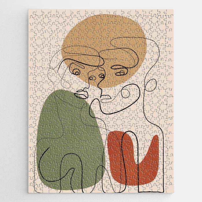 Abstract Faces 3  Jigsaw Puzzle Gallery Image 1