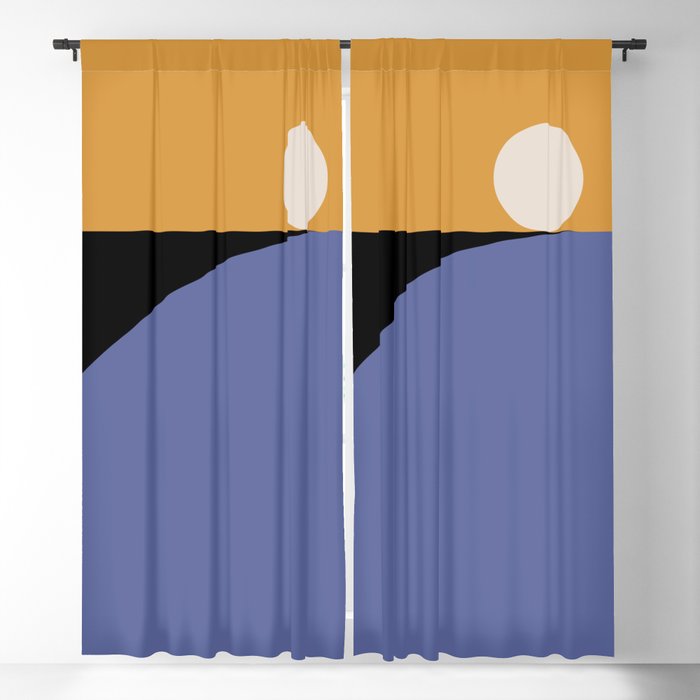 Simplistic Landscape XXIV Window Curtain Gallery Image 5