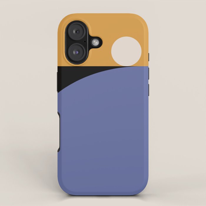 Simplistic Landscape XXIV iPhone Case Gallery Image 1
