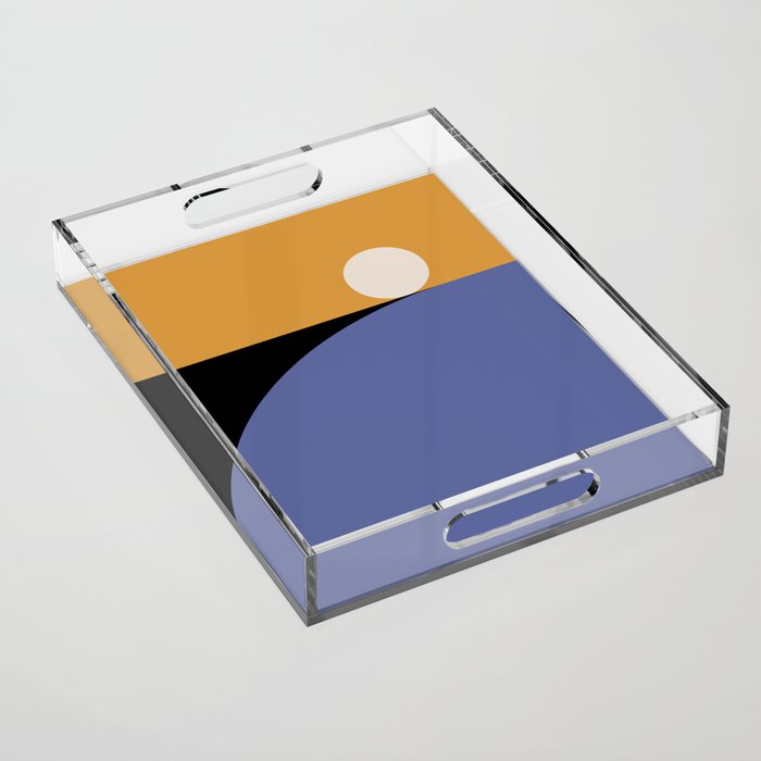 Simplistic Landscape XXIV Acrylic Tray Gallery Image 1