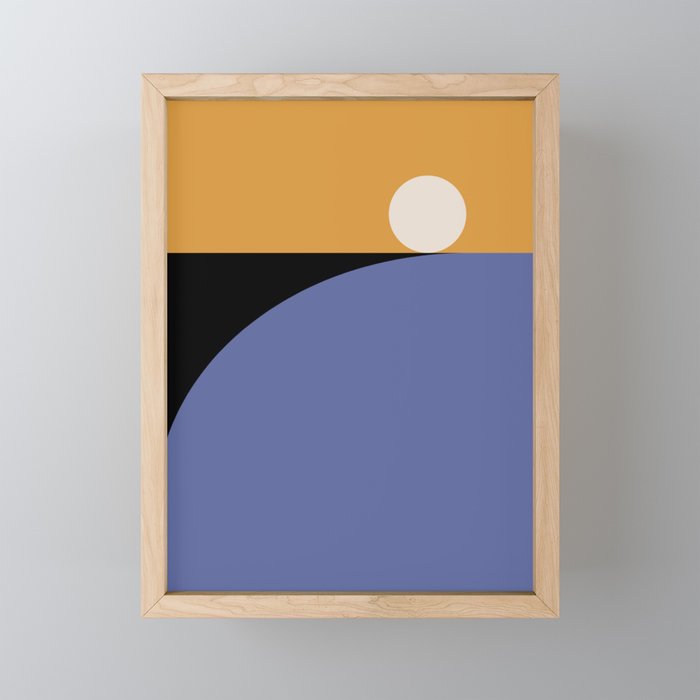Simplistic Landscape XXIV Mini Art Print Gallery Image 1