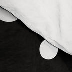 Polka-dot Black And White Comforter Gallery Image 4
