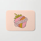 Sagittarius Strawberry Bath Mat Gallery Image 1