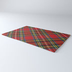Christmas Plaid Tartan Pattern Rug Gallery Image 3