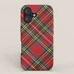 Christmas Plaid Tartan Pattern iPhone Case Gallery Image 1
