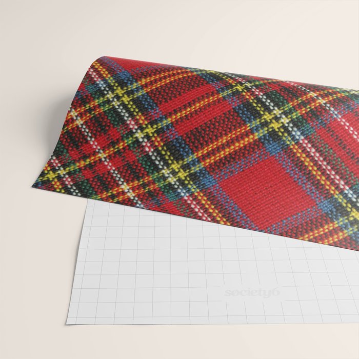 Christmas Plaid Tartan Pattern Wrapping Paper Gallery Image 2