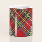 Christmas Plaid Tartan Pattern Coffee Mug Gallery Image 4