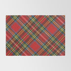 Christmas Plaid Tartan Pattern Rug Gallery Image 2