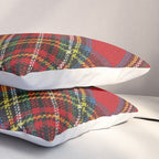 Christmas Plaid Tartan Pattern Pillow Sham Gallery Image 3