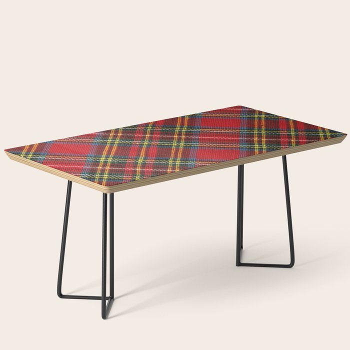 Christmas Plaid Tartan Pattern Coffee Table Gallery Image 1