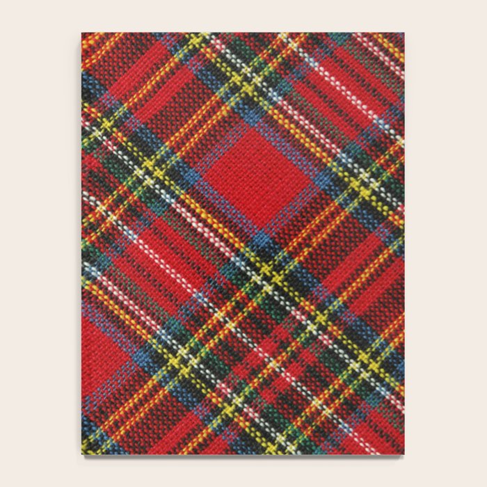 Christmas Plaid Tartan Pattern Notebook Gallery Image 4