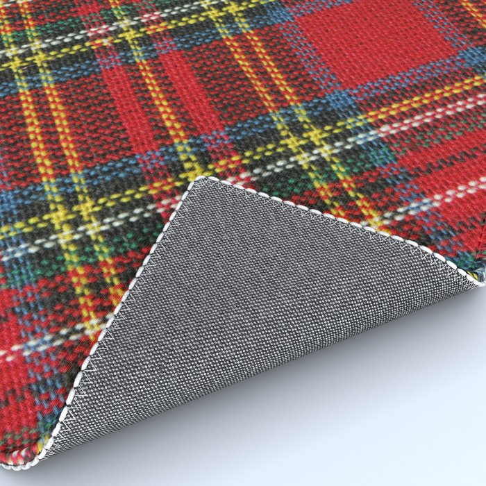 Christmas Plaid Tartan Pattern Rug Gallery Image 4