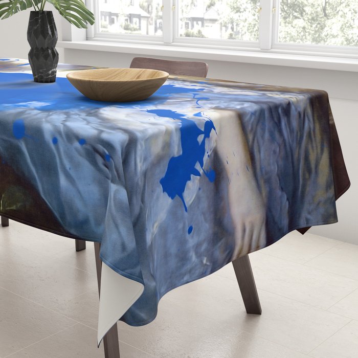 Blue Bomb Tablecloth Gallery Image 3