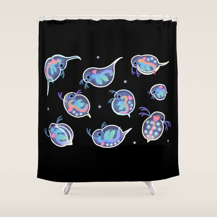 Daphnia Shower Curtain Gallery Image 1