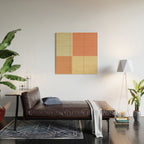Color Block Line Abstract XLVII Wood Wall Art Gallery Image 2