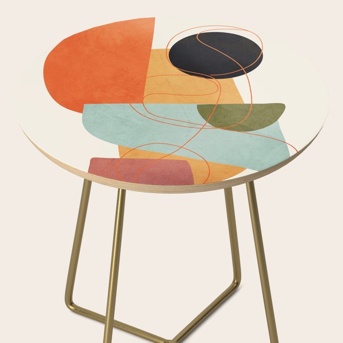 Abstract Shapes 16 Side Table Gallery Image 2