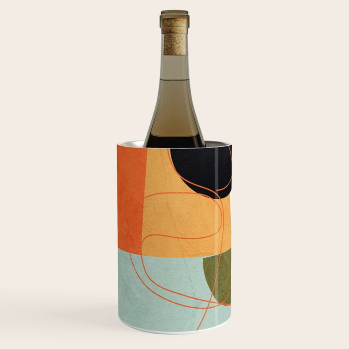 Abstract Shapes 16 Wine Chiller Gallery Image 1