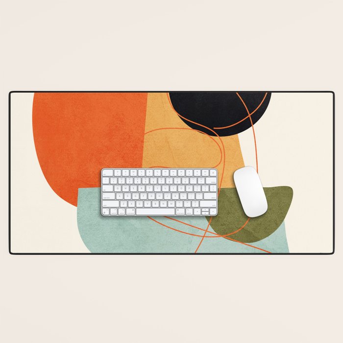 Abstract Shapes 16 Desk Mat Gallery Image 1