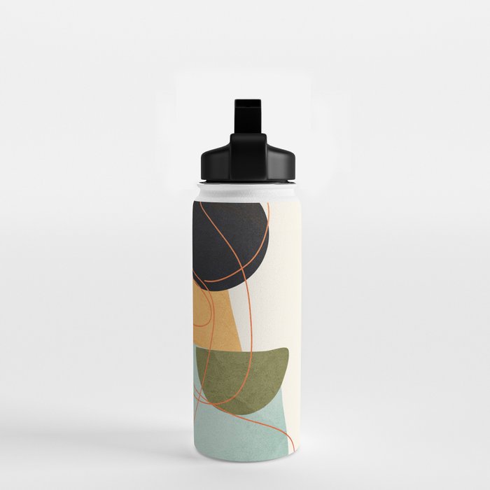 Abstract Shapes 16 Water Bottle Gallery Image 2