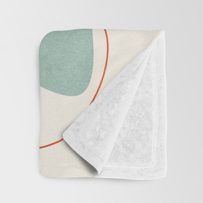 Abstract Shapes 16 Throw Blanket Gallery Image 3