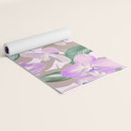 Lovely lilac exotic flowers L Yoga Mat Gallery Image 2