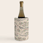 Wolf & Wild Apple Blossoms | Botanical Animal Art Wine Chiller Gallery Image 3