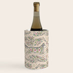 Wolf & Wild Apple Blossoms | Botanical Animal Art Wine Chiller Gallery Image 1