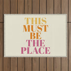 This Must Be The Place Outdoor Rug Gallery Image 1