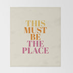 This Must Be The Place Throw Blanket Gallery Image 2