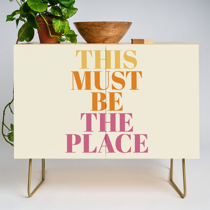 This Must Be The Place Credenza Gallery Image 1