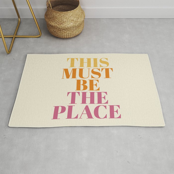 This Must Be The Place Rug Gallery Image 1