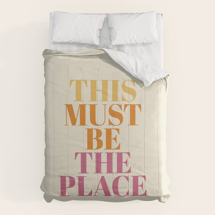This Must Be The Place Comforter Gallery Image 6
