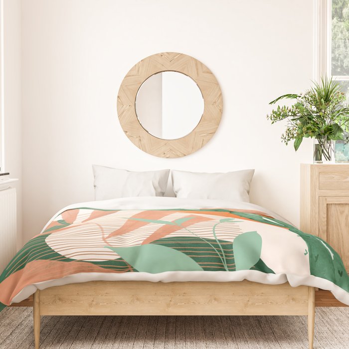 Cactus Garden 1 Duvet Cover Gallery Image 3