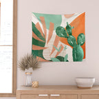 Cactus Garden 1 Wall Tapestry Gallery Image 2