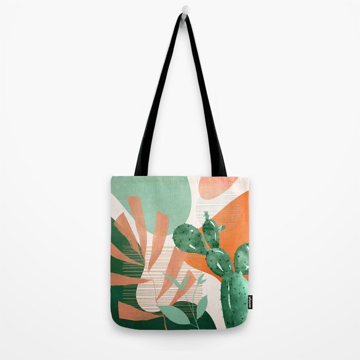 Cactus Garden 1 Tote Bag Gallery Image 2
