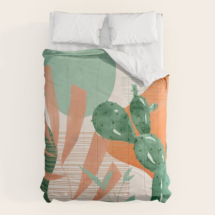 Cactus Garden 1 Comforter Gallery Image 6
