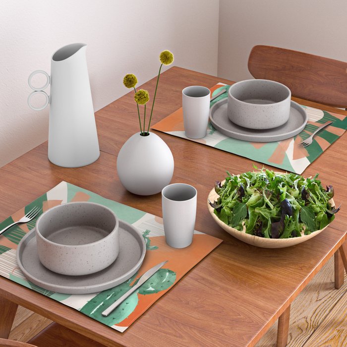 Cactus Garden 1 Placemat Gallery Image 2