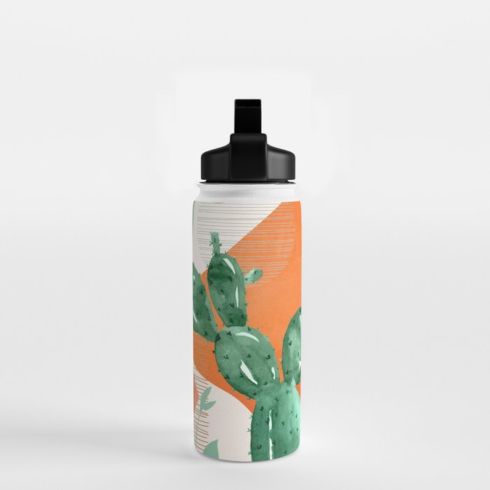 Cactus Garden 1 Water Bottle Gallery Image 2