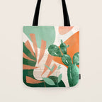 Cactus Garden 1 Tote Bag Gallery Image 1