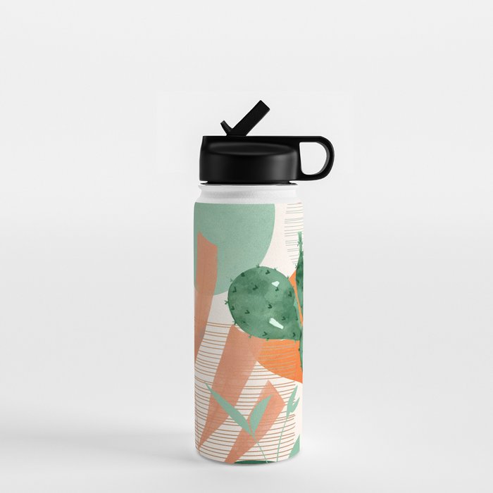 Cactus Garden 1 Water Bottle Gallery Image 1